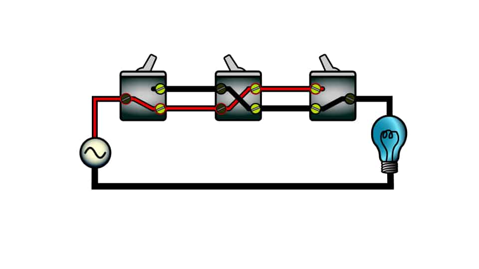 3-Way 4-Way Multiway Switching – How it works
